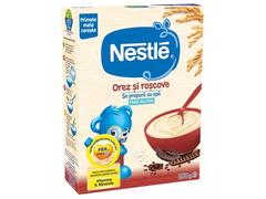 Cereale pentru sugari Nestle Orez cu roscove 250g