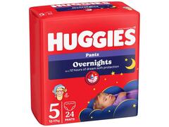 Scutec chilot Huggies Overnight nr.5, 12-17kg, 24 buc