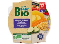 Mancare pentru bebelusi cu legume, de la 12 luni Carrefour Baby Bio, 230g