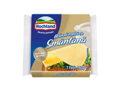 Hochland branza topita felii cu smantana 140 g