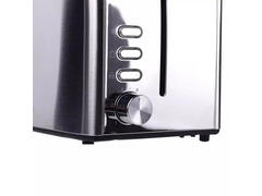 Prajitor de paine Qilive Q.5287, 850W, 2 fante, inox, argintiu