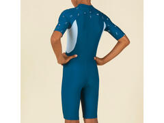 COSTUM ÎNOT SHORTY 100 Mâneci scurte Bleumarin/Albastru BĂIEȚI - 113-122cm 5-6A