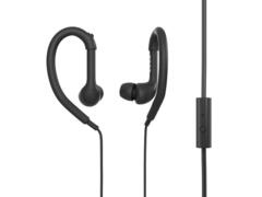 Casti in-ear Poss PSINTSP1 BK, 1.2m, microfon, jack 3.5mm, Negru