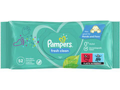 Servetele umede Pampers Fresh Clean, 1 pachet, 52 buc