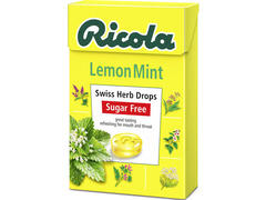 Dropsuri Elvetiene Din Plante Fara Zahar - Cu Indulcitor.  Ricola Melisa De Lamaie 40G