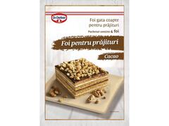 Dr.Oetker Foi cu cacao pentru prajituri 440g