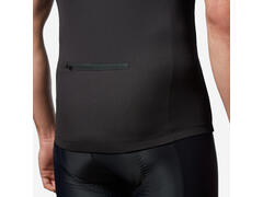 Tricou ciclism pe șosea Essential Negru Bărbațiundefined