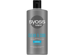 Sampon Par Normal Pana La Gras, Syoss Men Clean&Cool, 440ML