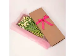 Cutie cu 29 lalele albe