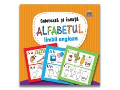 Coloreaza si invata alfabetul limbii engleze