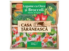 Amestec de legume cu orez si broccoli 400g Casa Taraneasca