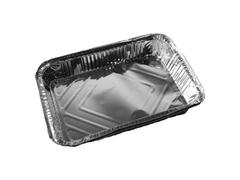 Set 2 caserole pentru 6 portii Alabala Ultra, aluminiu, 1750 ML, Argintiu