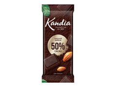 Ciocolata amaruie, Kandia, 50%, 80 g