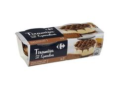 Tiramisu Sepculoos Carrefour 2x100g