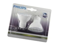 LED Phillips, 4,6-50W, GU10, 230V