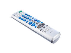 Telecomanda universala TV, DVD/CD, VCR, Receiver, AUX, RM-700, Alb/Albastra