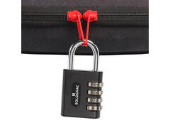 Lacăt cu cod de securitate pentru valiză de transport arme și muniții