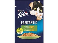 Felix Fantastic Iepure In Aspic, Hrana Umeda Pentru Pisici, 85G
