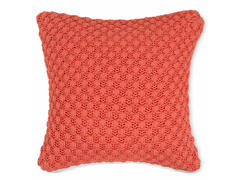 Perna tricotata POPCORN 45x45cm roz
