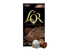 Cafea capsule L'OR Espresso Ciocolata, 10 bauturi x 40 ml, compatibile cu sistemul Nespresso Original®*, 52 g