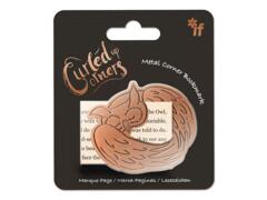 Semn de carte - Curled Up Corner - Sleepy Owl