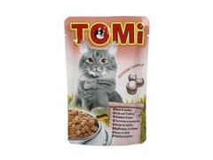 Hrana pentru pisici Tomi Vitel & Curcan 100g