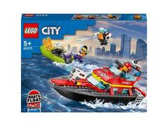 LEGO City Barca de salvare a pompierilor 60373