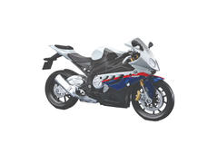 Motocicleta Maisto, BMW S 1000 RR, 1:12