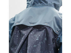 Geacă Impermeabilă Drumeție la munte MH100 Albastru Copii 2-6 ani  - 96-102cm 3-4A