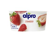 Alpro produs fermentat din soia cu capsuni 150 g