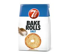 7Day's Bake Rolls rondele de paine crocanta cu sare 80g