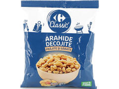 Arahide decojite & prajite in ulei cu sare 300 g Carrefour