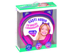 Casti audio cu urechi luminoase Noriel On-Ear