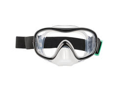 Set snorkeling scufundări SUBEA mască + tub 100 Negru Adulți - M