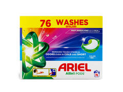 Detergent De Rufe Capsule Ariel Allin1 Pods Color, 76 Spalari