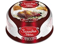 Scandia Sibiu carne de vita in suc propriu 300 g