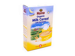 Cereale cu lapte si banane Holle Eco 250g