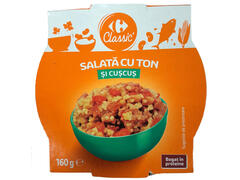 Salata cu ton si cuscus Carrefour Classic 160g
