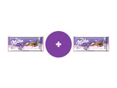 Ciocolata Milka Crema Cu Gust De Capsune 100G, Al 2-lea -50%