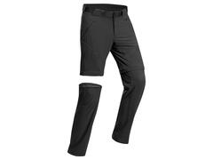 Pantalon modulabil Drumeție la munte MH500 Negru Bărbațiundefined