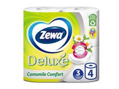 Hartie igienica Zewa Deluxe Camomile Comfort 3 straturi 4 role