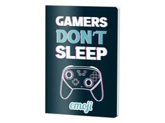 Caiet EMOJI PP A4 60file dictando 280 mic 70gr