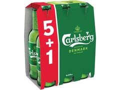Carlsberg Bere Pachte Sticla 0.33L 5+1