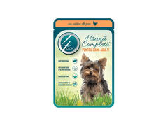 HRANA UMEDA CU PASARE CAINI 4DOG 100G