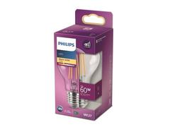 Bec LED classic Philips, 60W, A60, E27, 2700K