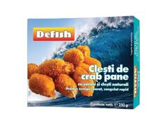 Clesti naturali de crab pane 250g Defish