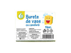 Burete vase abraziv Pouce, 1 bucata