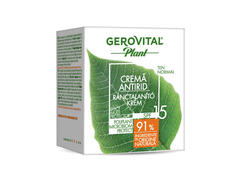 Crema antirid Gerovital Plant, SPF 15, 50ml