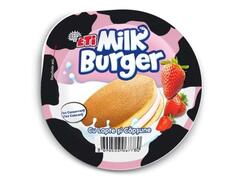 Eti Milk Burger prajitura cu lapte si capsune 35 g