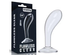 Dildo Anal Flawless Clear 6 Inch